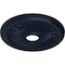 Ekena Millwork Bailey Ceiling Medallion (Fits Canopies up to 5 3/4"), 18"OD x 3 3/4"ID x 1 1/2"P, Midnight Dream CM18BIMDF - alternate 2